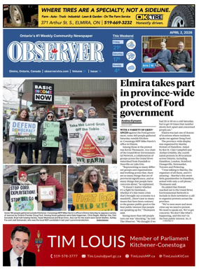 Cover of The Woolwich Observer