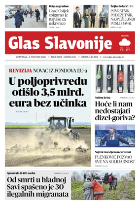 Cover of Glas Slavonije