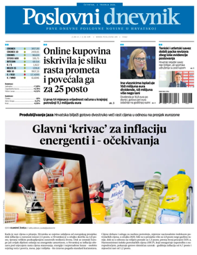 Cover of Poslovni Dnevnik