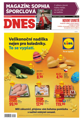 Cover of Dnes Prague Edition