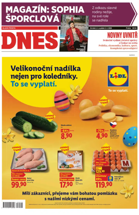 Cover of MF DNES