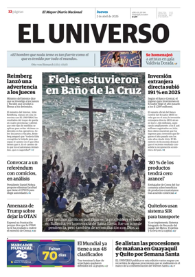 Cover of El Universo