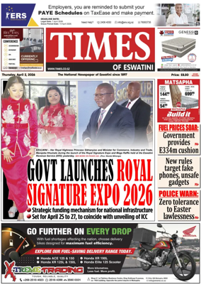 Cover of Times of Eswatini