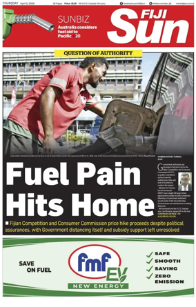 Cover of Fiji Sun