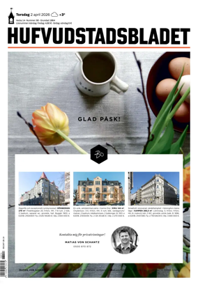 Cover of Hufvudstadsbladet