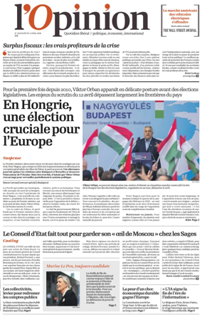 Cover of L'Opinion
