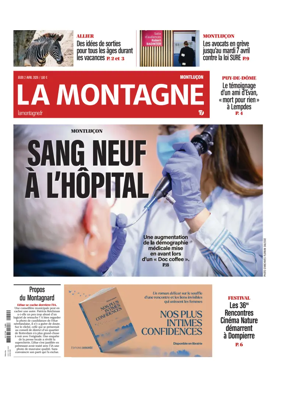 Cover of La Montagne (Montlucon)