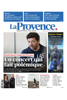 Cover of La Provence Salon-de-Provence / Pays salonais