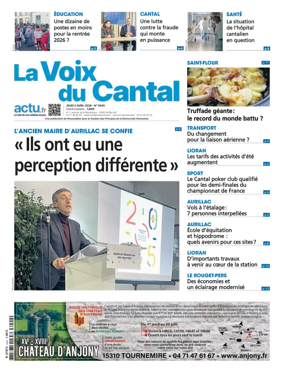 Cover of La Voix du Cantal