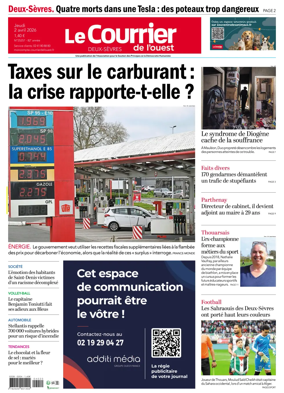 Cover of Le Courrier de l’Ouest (Deux-Sevres)
