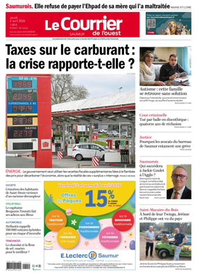 Cover of Le Courrier de l’Ouest (Saumur)