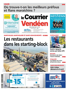 Cover of Le Courrier Vendeen