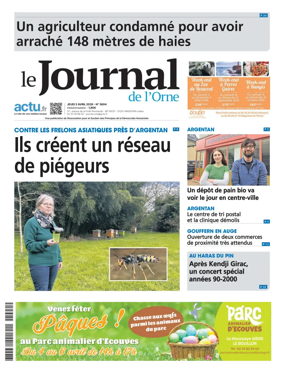 Cover of Le Journal de l'Orne