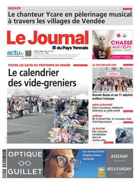 Cover of Le Journal du Pays Yonnais