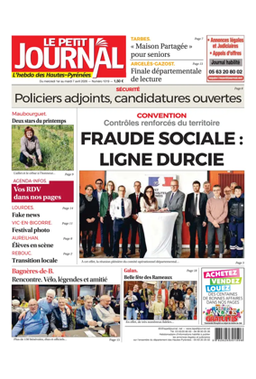 Cover of Le Petit Journal - L'hebdo des Hautes-Pyrenees