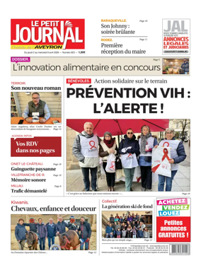 Cover of Le Petit Journal - L'hebdo local de l'Aveyron