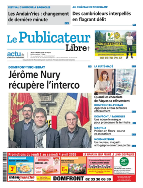 Cover of Le Publicateur Libre