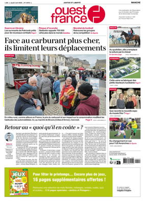 Cover of Ouest France (Manche)