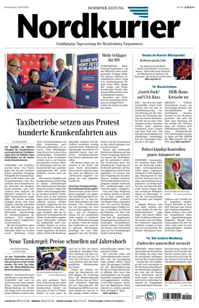Cover of Demminer Zeitung