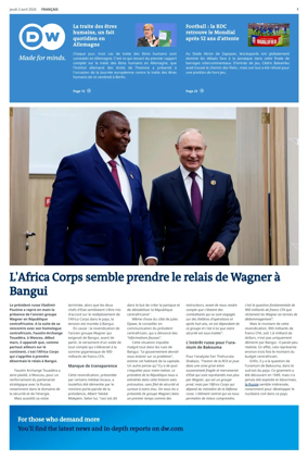 Cover of Deutsche Welle (French Edition)