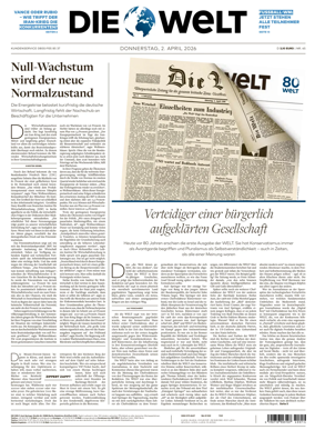 Cover of Die Welt
