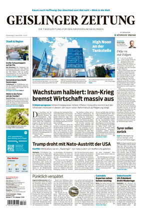 Cover of Geislinger Zeitung