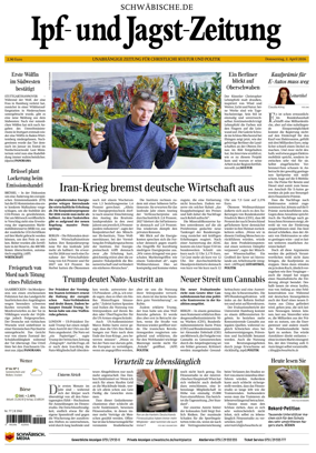 Cover of Ipf- und Jagst-Zeitung