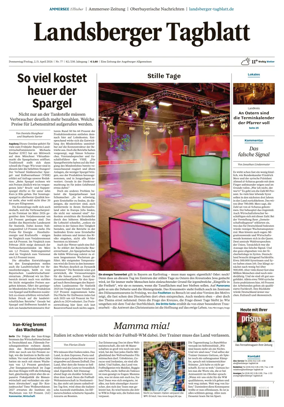 Cover of Landsberger Tagblatt