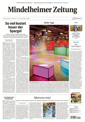 Cover of Mindelheimer Zeitung