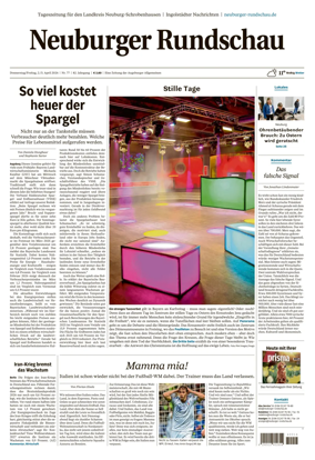 Cover of Neuburger Rundschau