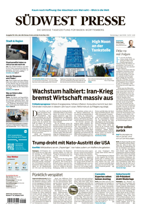 Cover of Sudwest Presse
