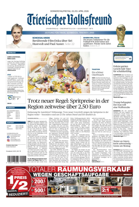 Cover of Trierischer Volksfreund