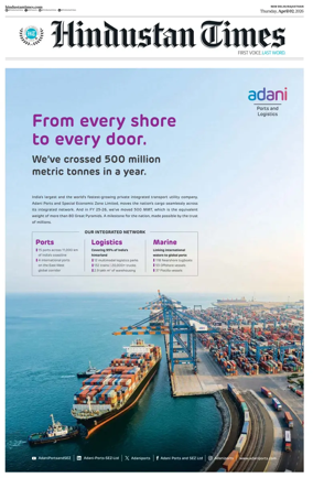 Cover of Hindustan Times ST (Jaipur)