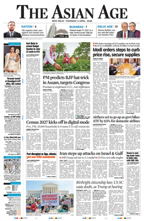 Cover of The Asian Age