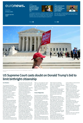 Cover of EuroNews (English Edition)