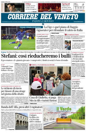Cover of Corriere del Veneto (Padova e Rovigo)