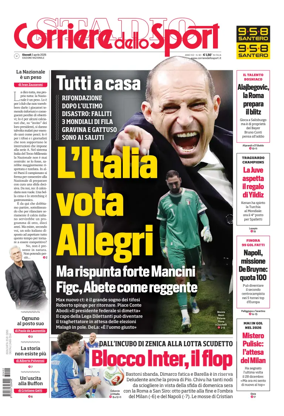 Cover of Corriere dello Sport (Nazionale)
