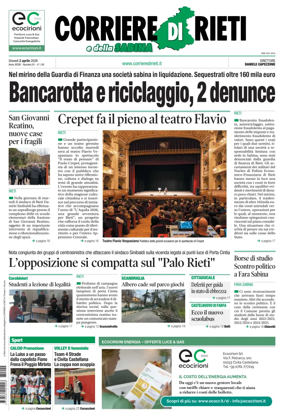 Cover of Corriere di Rieti