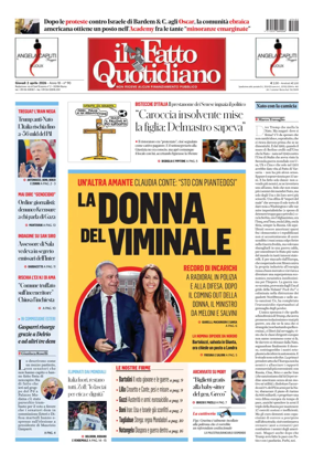 Cover of Il Fatto Quotidiano