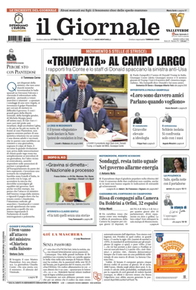 Cover of Il Giornale (Italy)