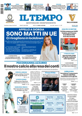 Cover of Il Tempo (Nazionale)