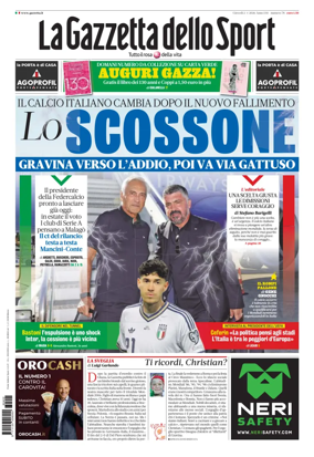 Cover of La Gazzetta dello Sport - Roma