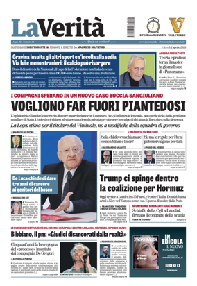 Cover of La Verita (Italia)