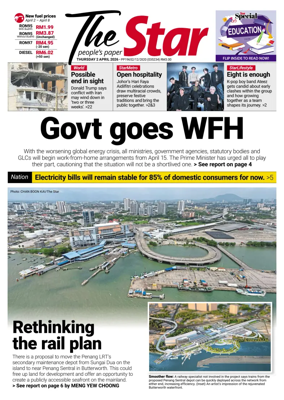 Cover of The Star Malaysia