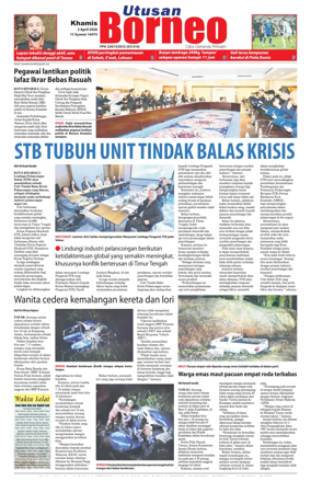 Cover of Utusan Borneo (Sabah)