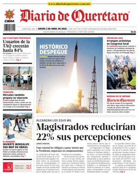 Cover of Diario de Queretaro