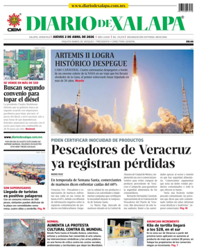 Cover of Diario de Xalapa