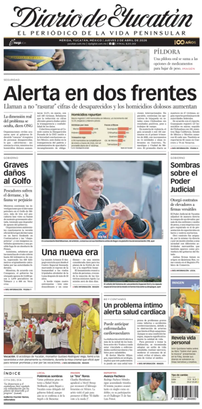 Cover of Diario de Yucatan