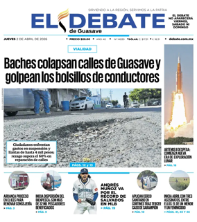 Cover of El Debate de Guasave