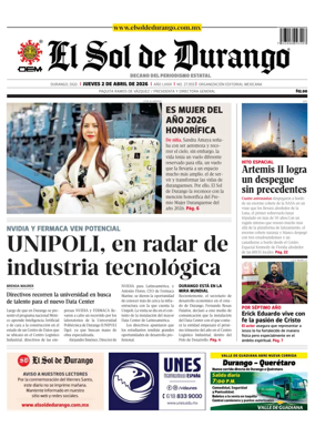 Cover of El Sol de Durango